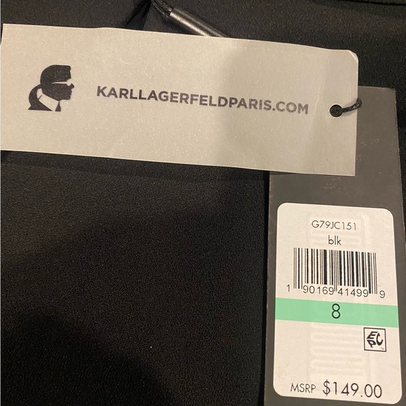 New Size 8 Karl Lagerfeld Paris Blazer Fully Lined - Picture 5 of 7